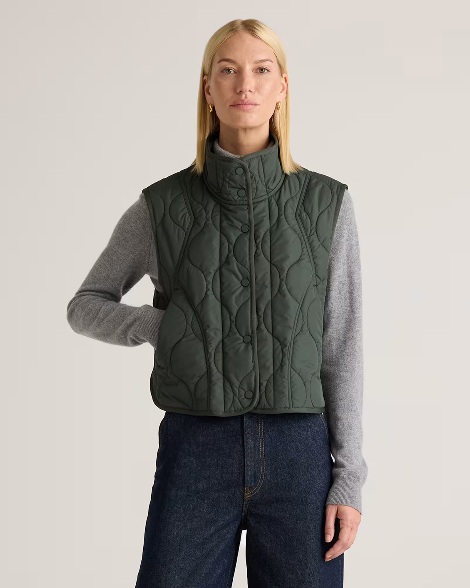Featherless Quilted Puffer Vest | Quince