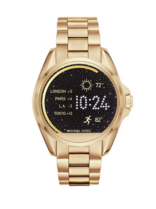 Michael Kors Access<br>Bradshaw Goldtone Stainless Steel Touchscreen Smartwatch | Saks Fifth Avenue