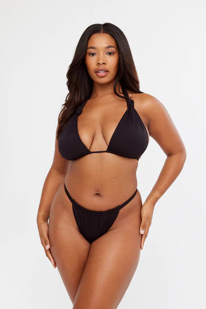 CAIRO MULTIWAY BIKINI TOP - BLACK | TALA (UK)