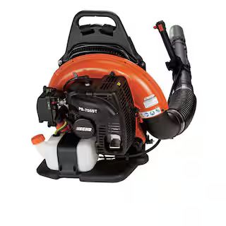 ECHO 233 MPH 651 CFM 63.3cc Gas 2-Stroke Backpack Leaf Blower with Tube Throttle PB-755ST - The H... | The Home Depot