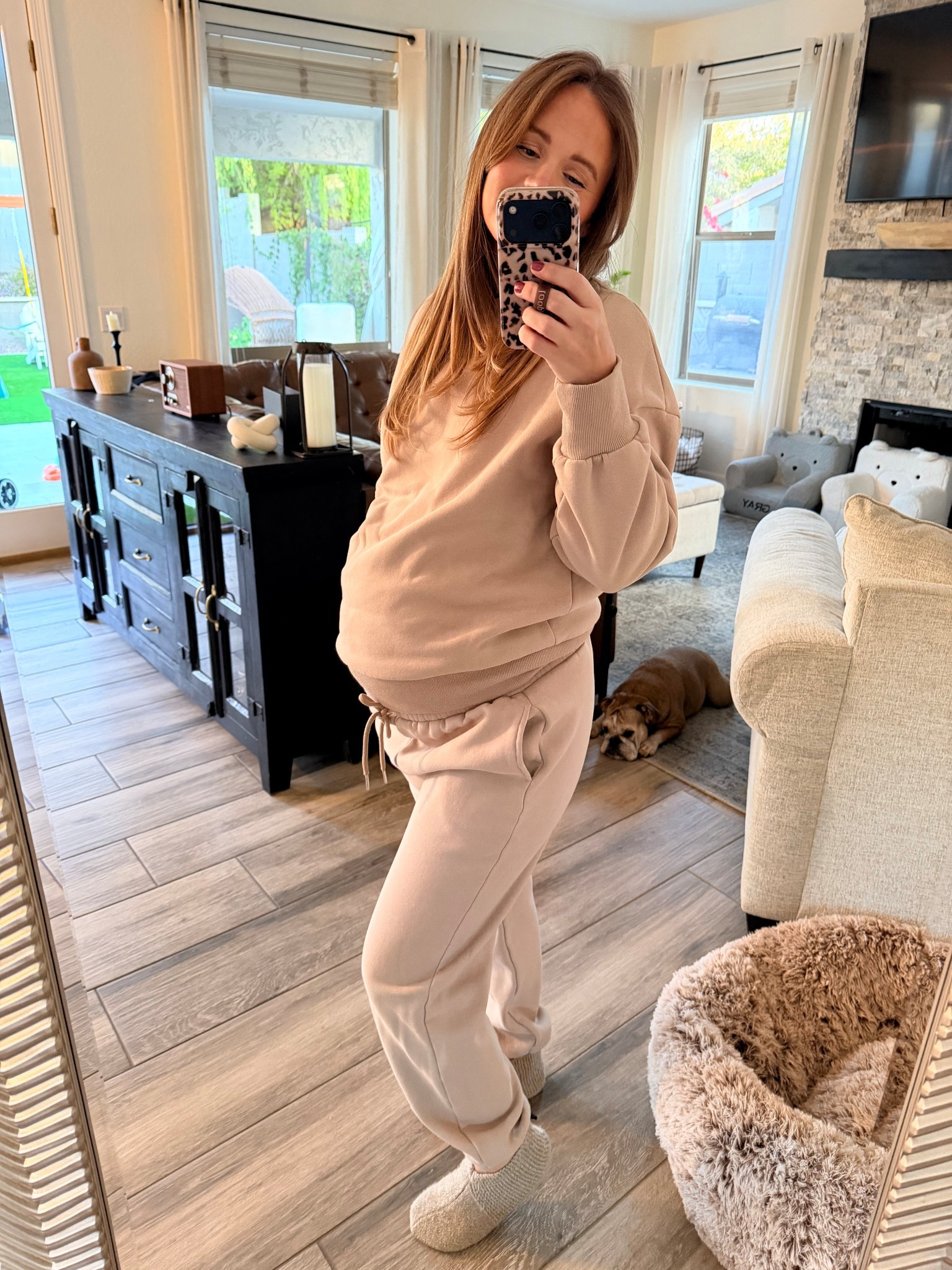 Here for the cozy sweat sets - non maternity, bump friendly 

#LTKBump #LTKActive #LTKFindsUnder50