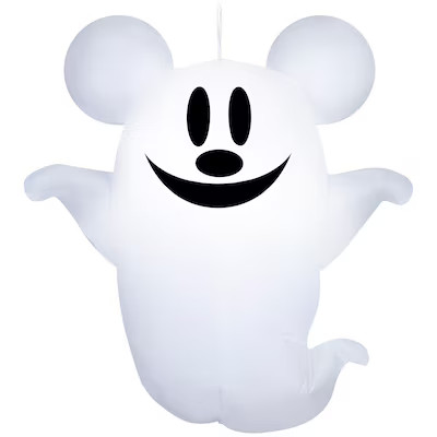 Disney 3.5-ft Disney Hanging Mickey Mouse Ghost Inflatable Lowes.com | Lowe's