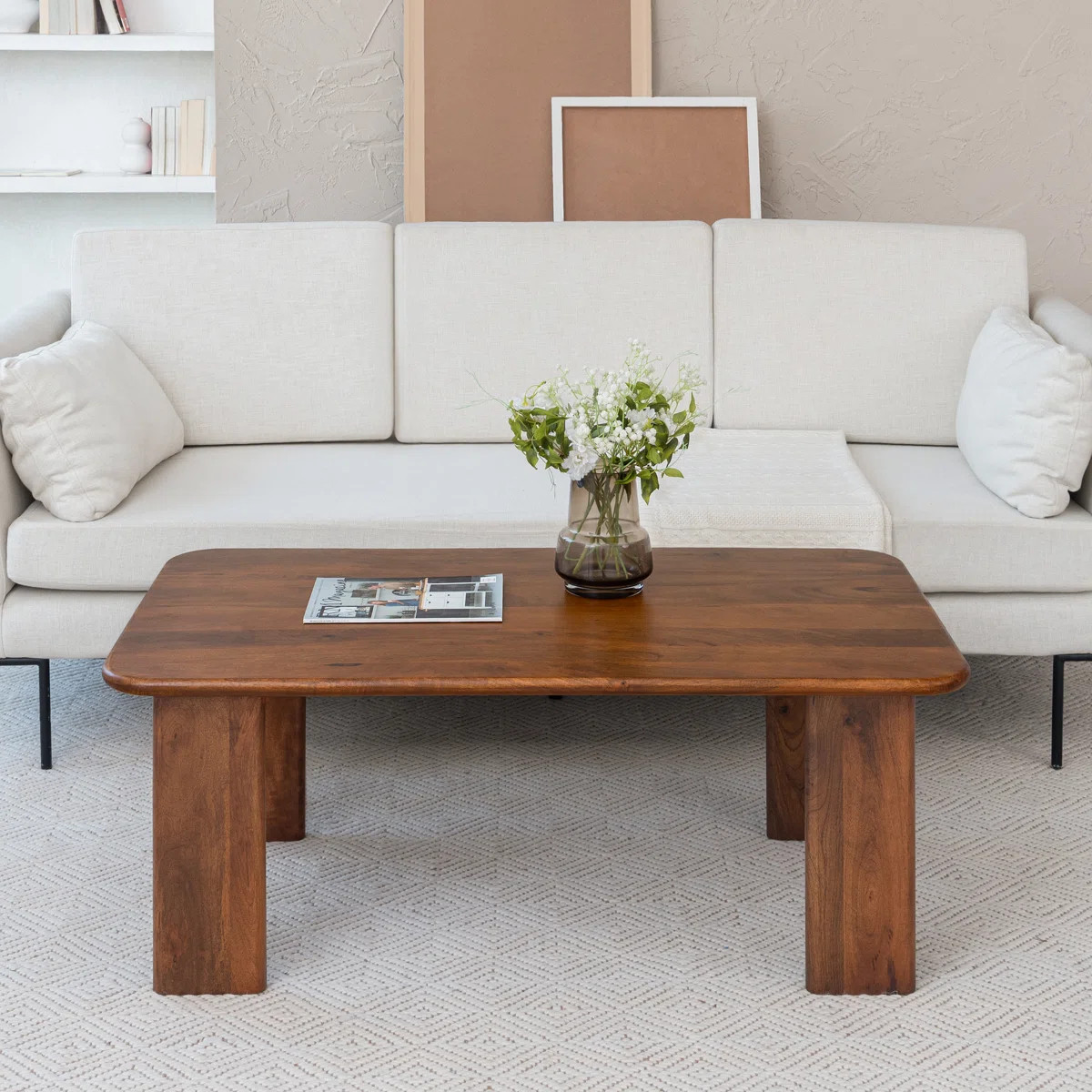 Amaro Solid Wood Coffee Table | AllModern