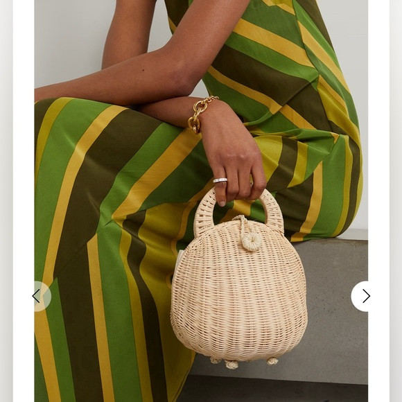 NWT Cult Gaia Millie Rattan Tote | Poshmark
