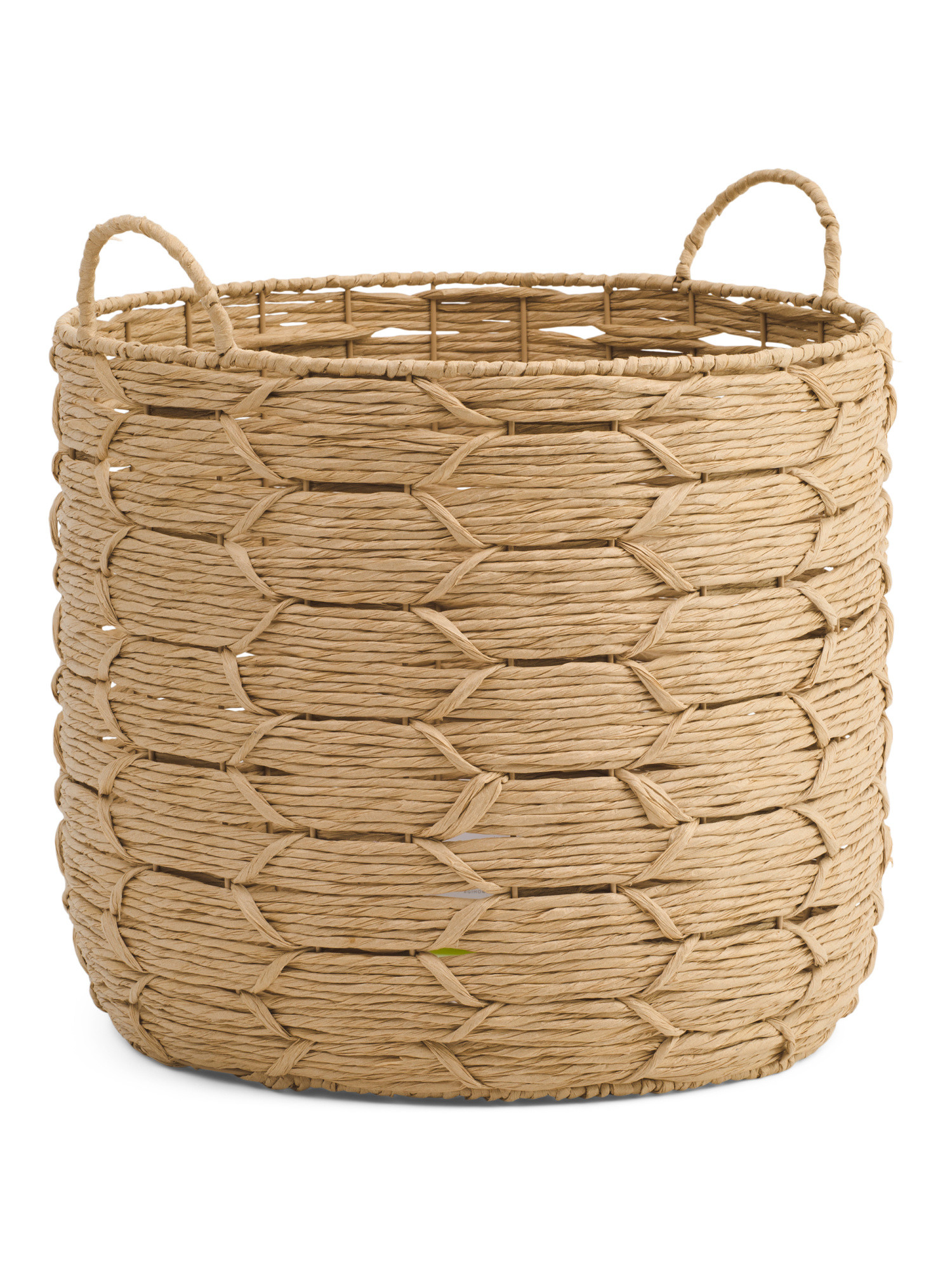 14in Paper Cord Round Woven Basket | Office & Storage | Marshalls | Marshalls
