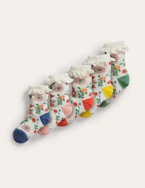 Frilly Socks 5 Pack | Boden (US)