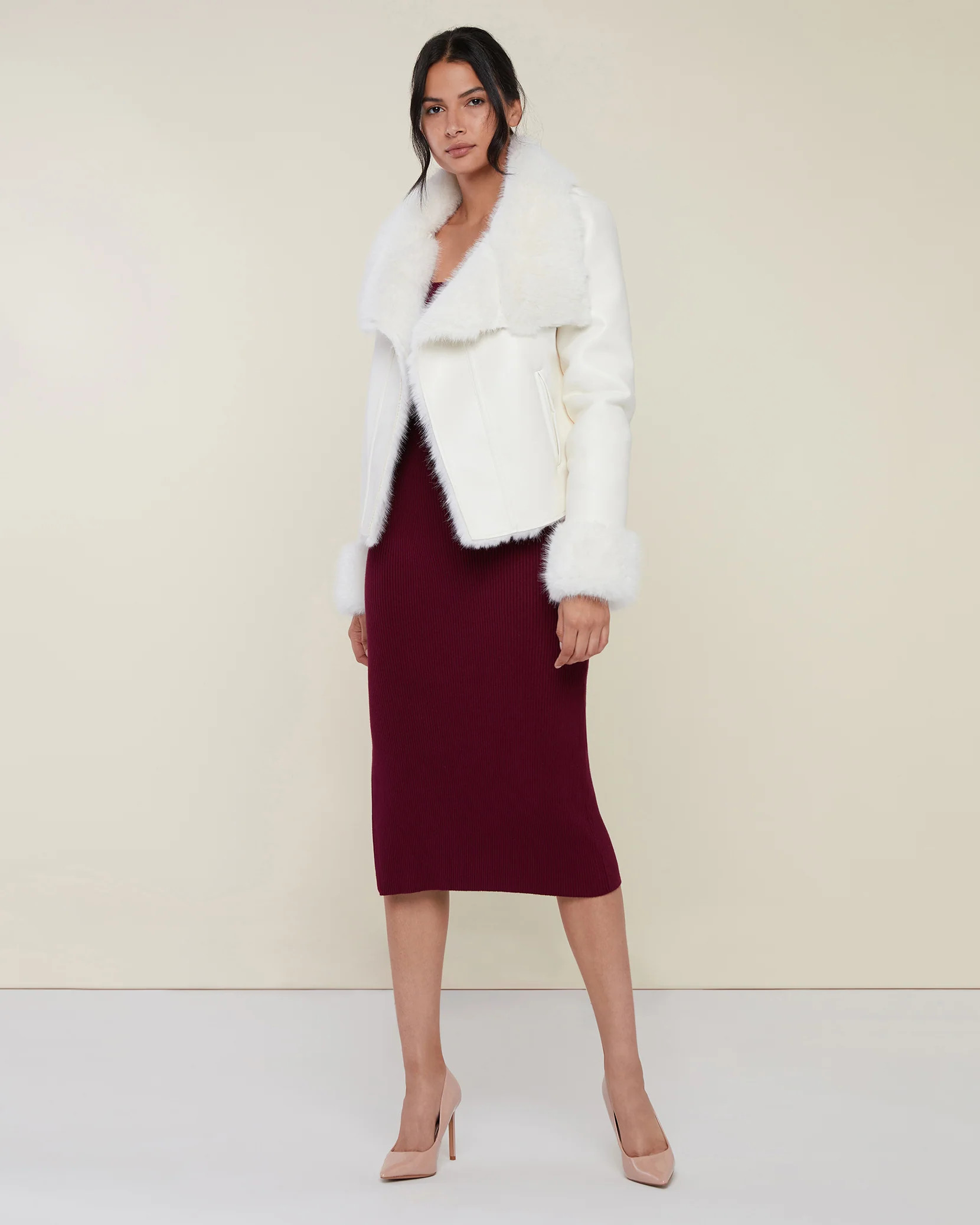 Faux Fur Coat | Rachel Parcell