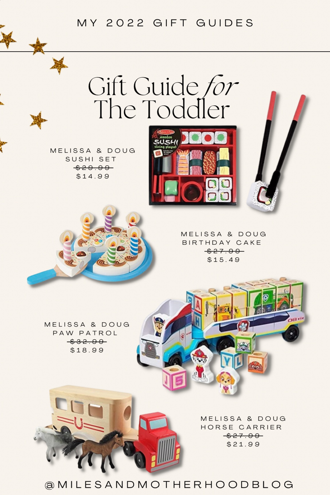 Save on fun gifts for your toddler featuring Melissa & Doug. All on sale with Amazon! 

#LTKHoliday #LTKGiftGuide #LTKCyberweek