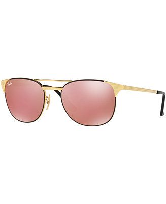 Ray-Ban Sunglasses, RB3429M 58 SIGNET MIRROR COLLECTION | Macys (US)