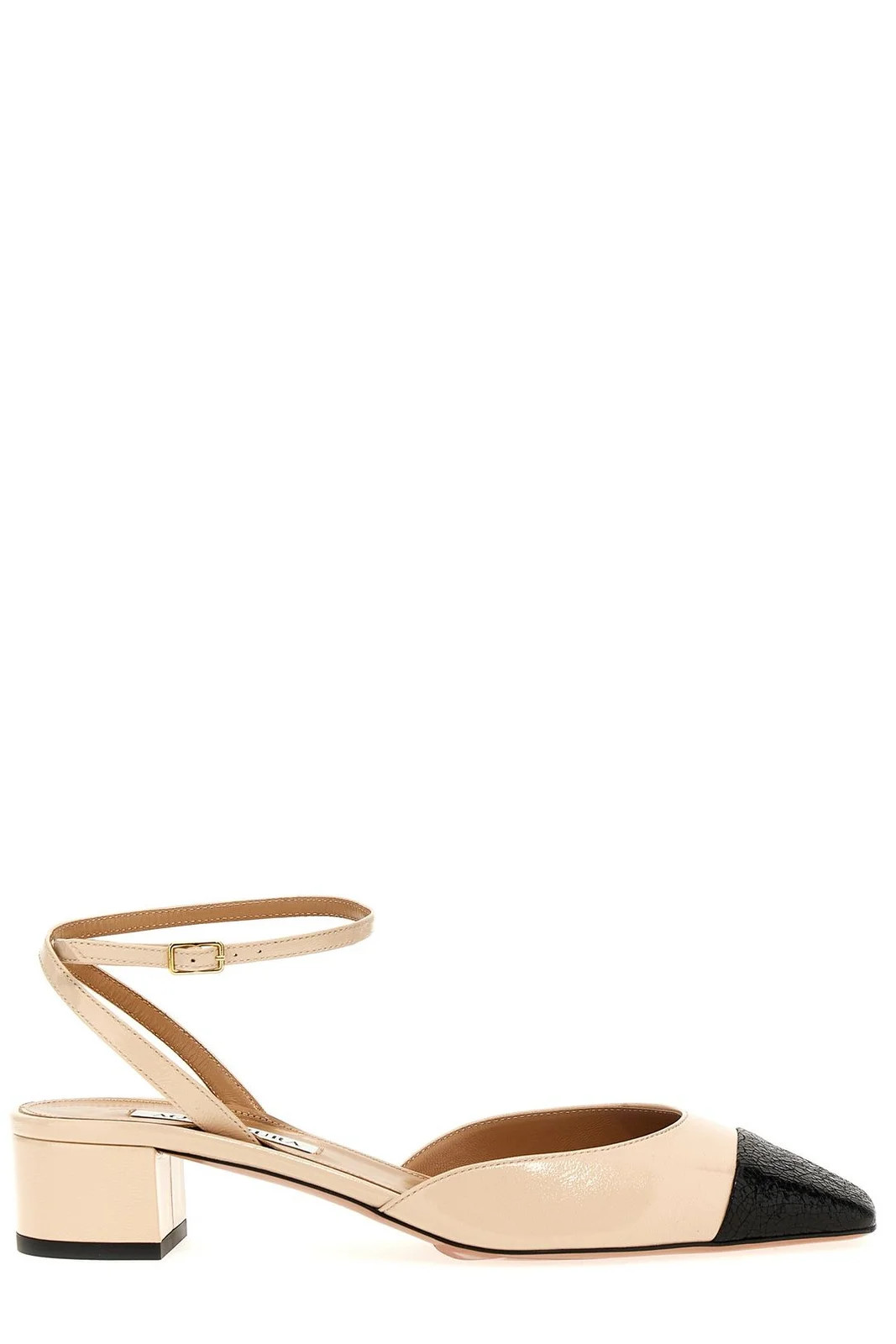 Aquazzura Two-Toned Square Toe Pumps | Cettire Global