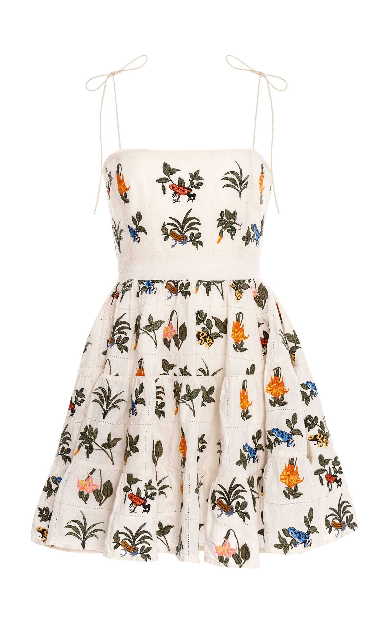 Lima Ranas Linen Mini Dress | Moda Operandi (Global)