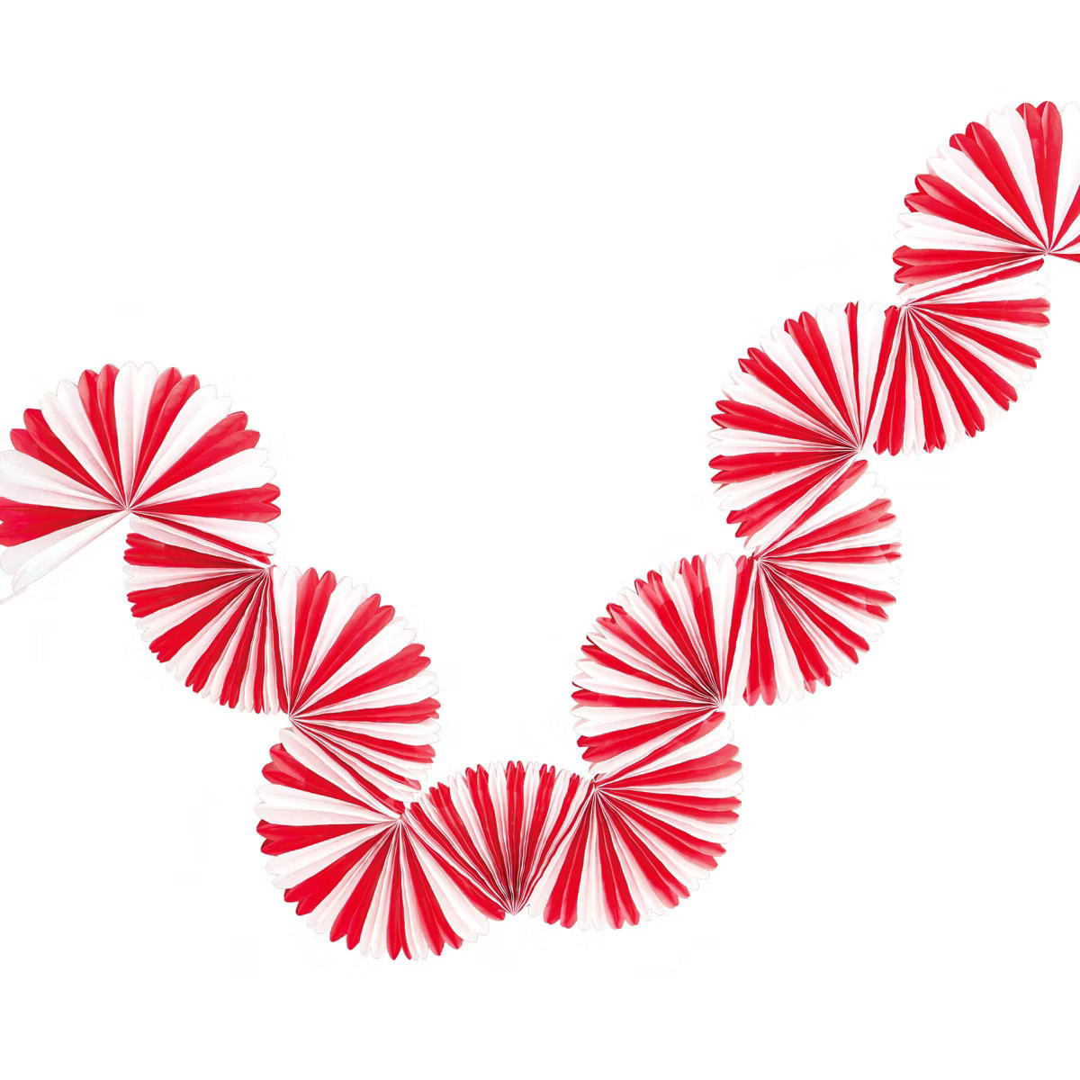 Christmas Paper Fan Garland - Spritz™ | Target