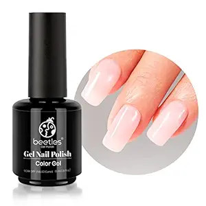 Beetles Neutral Gel Nail Polish 15ml Nude Pink Gel Polish Set Pink Champagne Soak Off LED Nail La... | Amazon (US)