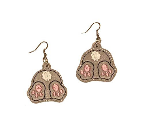 Easter Bunny Butts Faux Leather Earrings | Amazon (US)