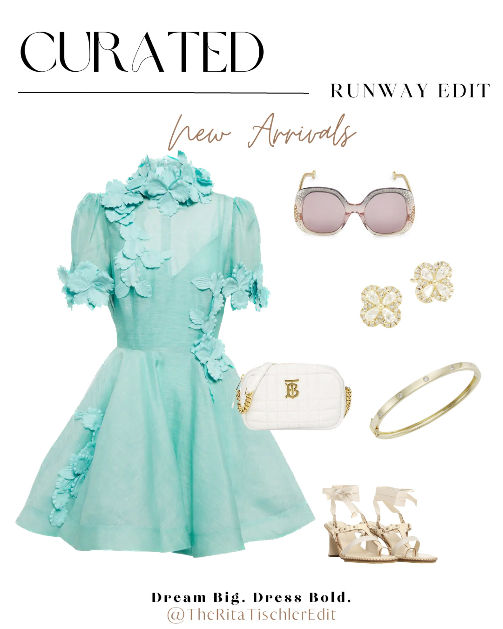 Zimmermann dress, petite dress, 0P, mint green dress, runway fashion, Burberry purse, white purse. 

#LTKstyletip #LTKshoecrush #LTKaustralia