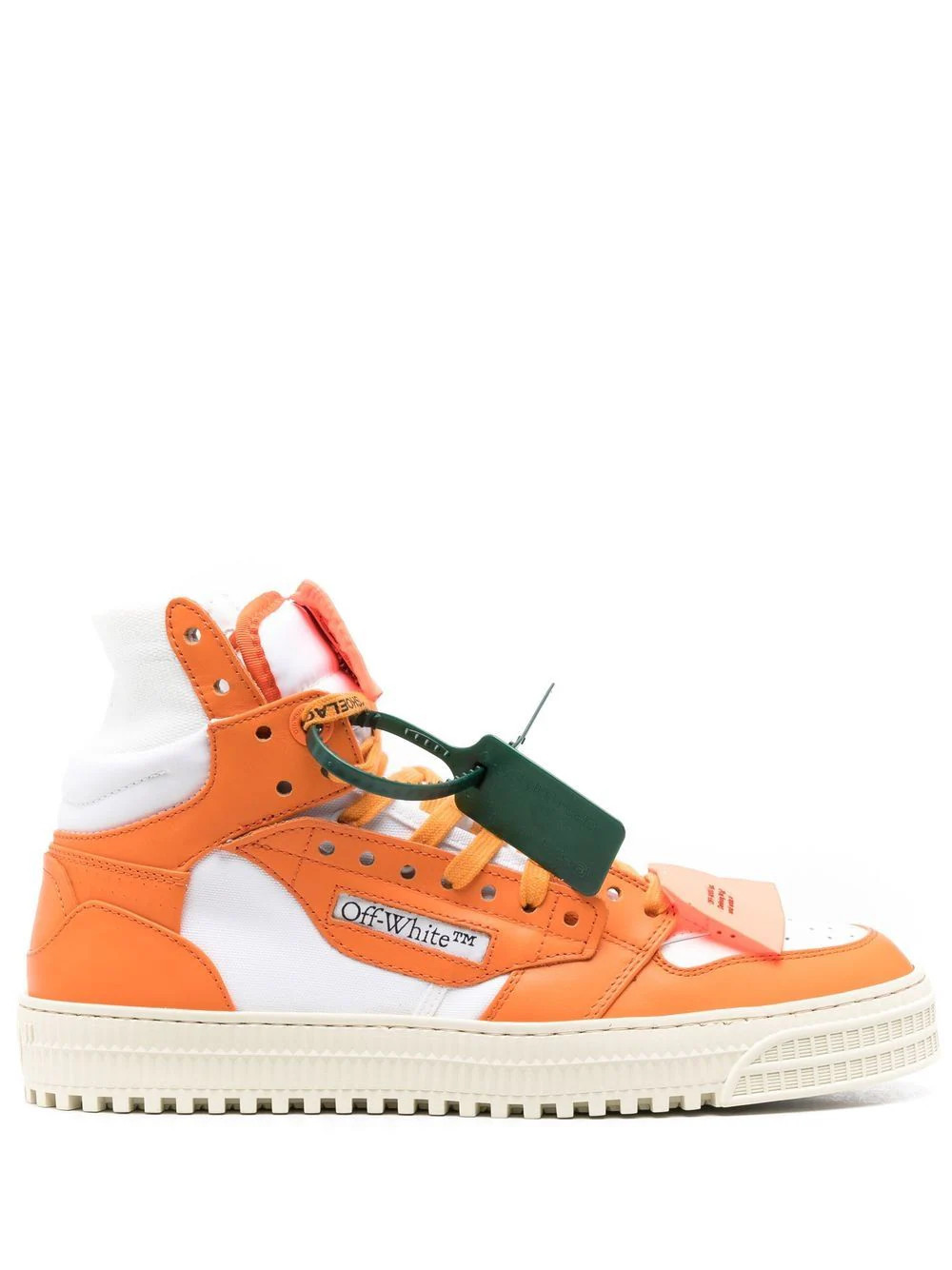 Off-White 3.0 Off Court high-top sneakers - Orange | Farfetch Global