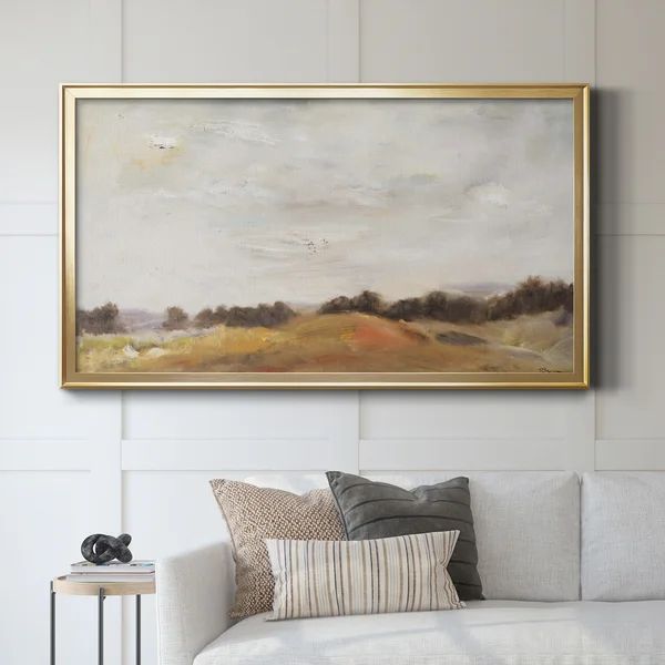 Fields Of Gold - Picture Frame Print on Canvas | Wayfair North America