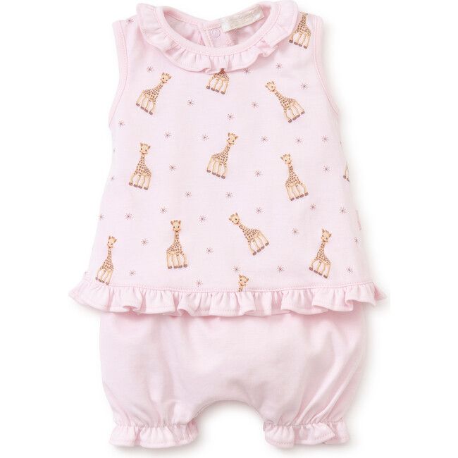 Sophie La Girafe Sunsuit, Pink | Maisonette