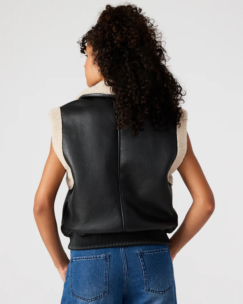 Avi Vest Black | Steve Madden (US)