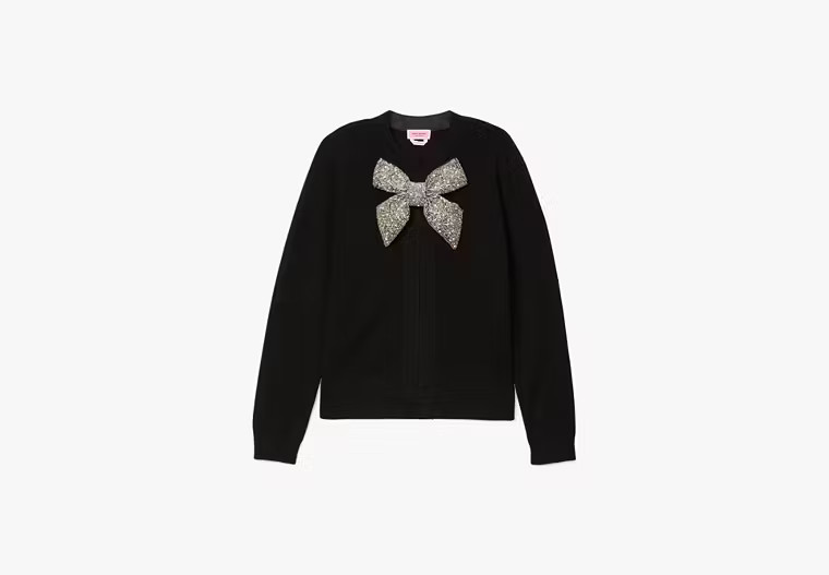 Embellished Bow-neck Cardigan | Kate Spade (US)