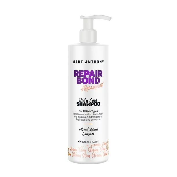 Marc Anthony Repair Bond Plus Rescuplex Daily Hair Shampoo, 16 Fluid oz | Walmart (US)