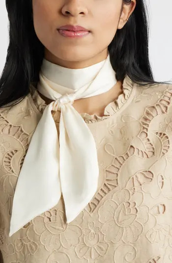 Assorted 2-Pack Satin Skinny Scarves | Nordstrom