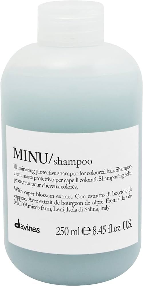 Davines MINU Shampoo, Color Retention Shampoo For Colored, Treated Hair, Protects & Keeps Hair Br... | Amazon (US)