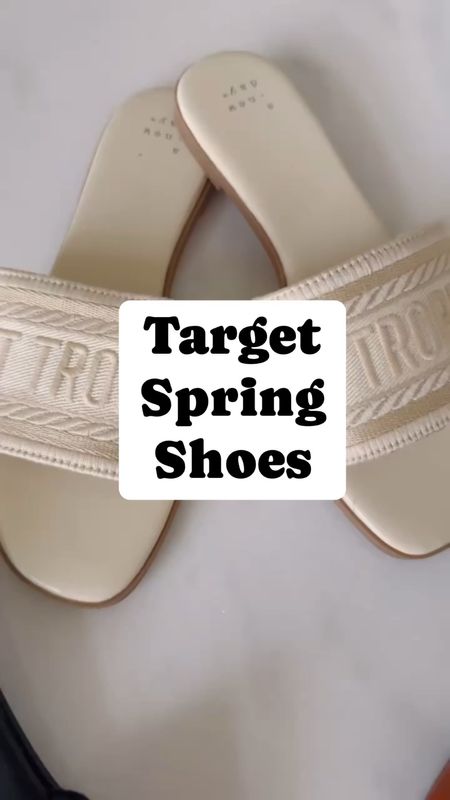 Target spring shoes that look exactly like the Dior sandals. Absolutely

#LTKfindsunder50 #LTKVideo #LTKover40