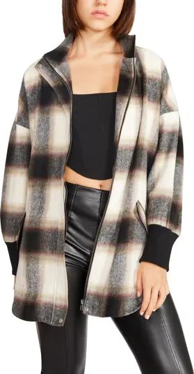 Steve Madden Harper Plaid Jacket | Nordstrom | Nordstrom