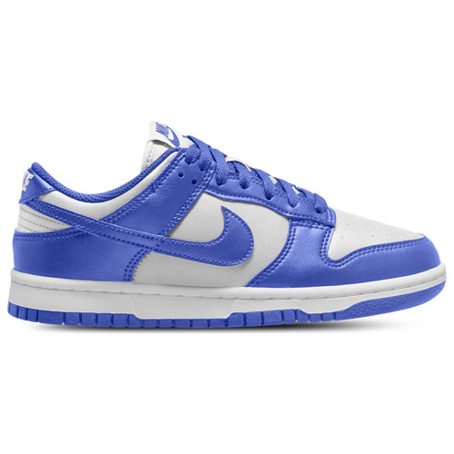 Nike Womens Nike Dunk Low Ess - Womens Basketball Shoes White/Blue Size 6.0 | Champs Sports Canada
