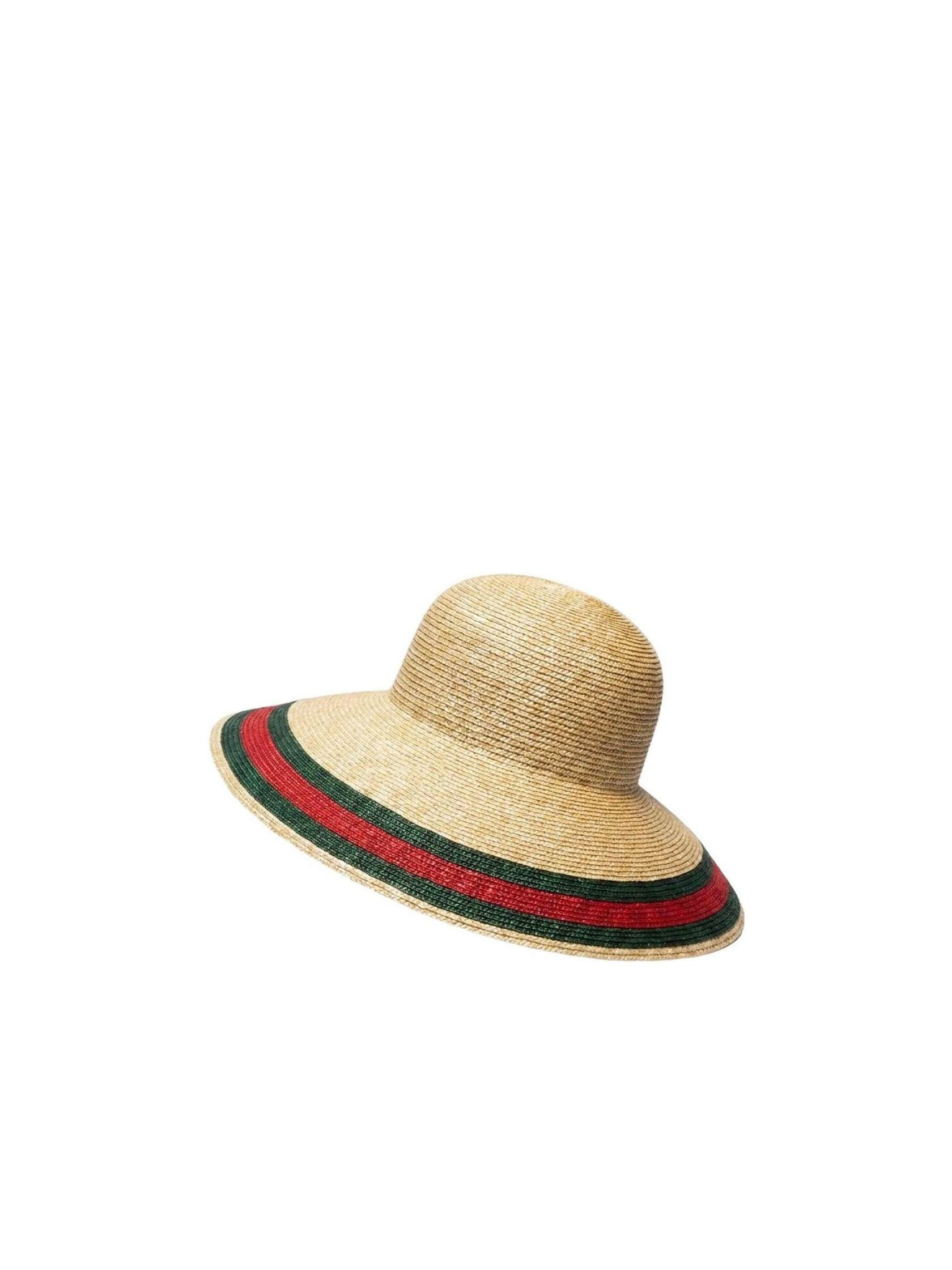 Gucci Web Detailed Woven Hat | Senser US