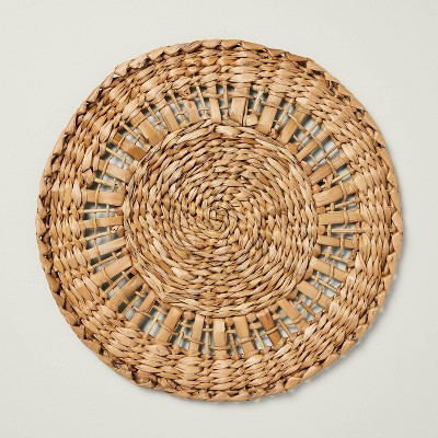 13" Natural Woven Charger Placemat - Hearth & Hand™ with Magnolia | Target