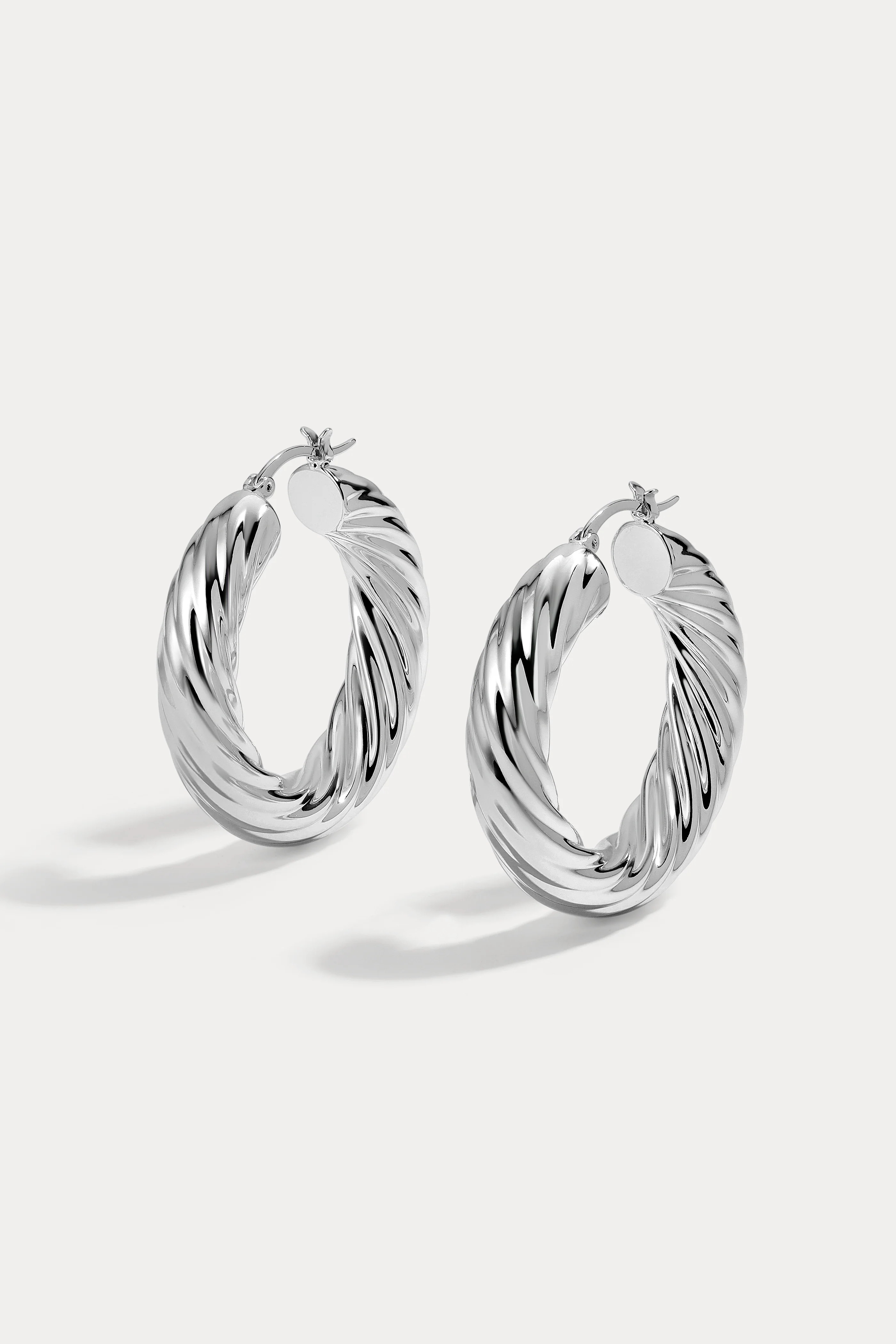Large Gina Hoops | Lili Claspe
