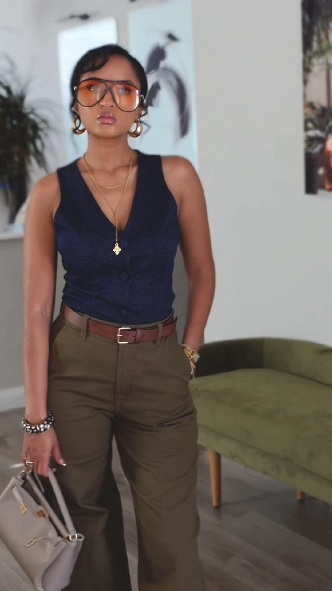 Elevated neutral style, effortless wide leg trousers, layered gold jewelry, and soft glam beauty details lately I’ve been loving polished outfits that feel comfortable, timeless, and confident.

#LTKU #LTKootd #LTKdayinmylife
