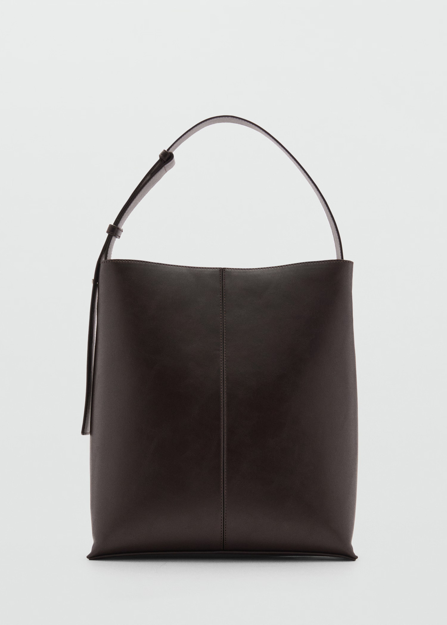 Short handle shopper bag | MANGO (UK)