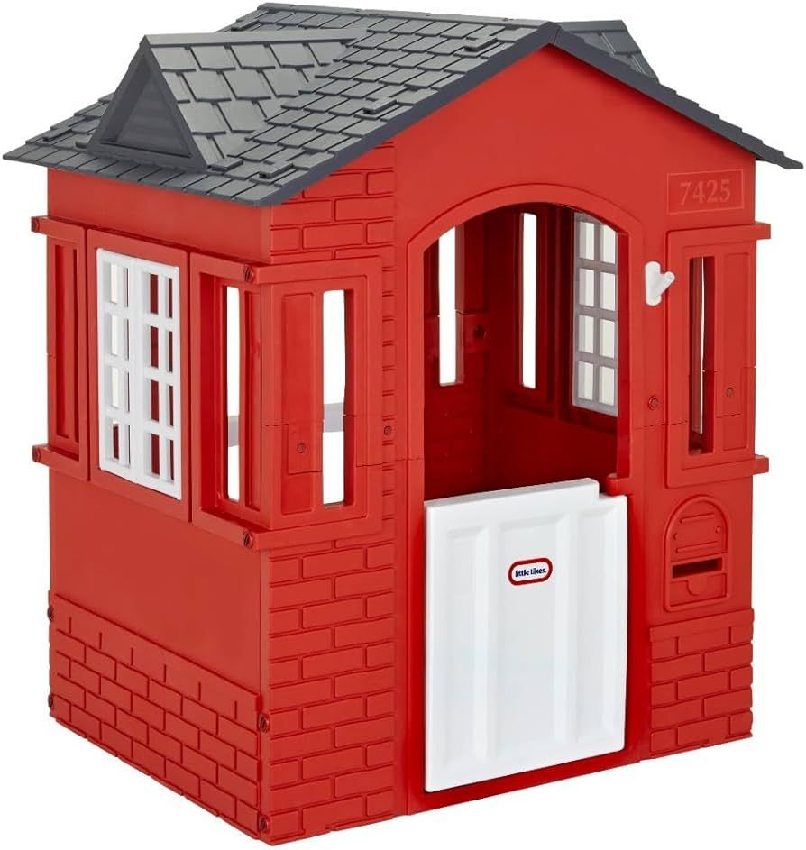 Little Tikes Cape Cottage Playhouse with Working Door, Windows, and Shutters - Red| For Kids 2-6 ... | Amazon (US)