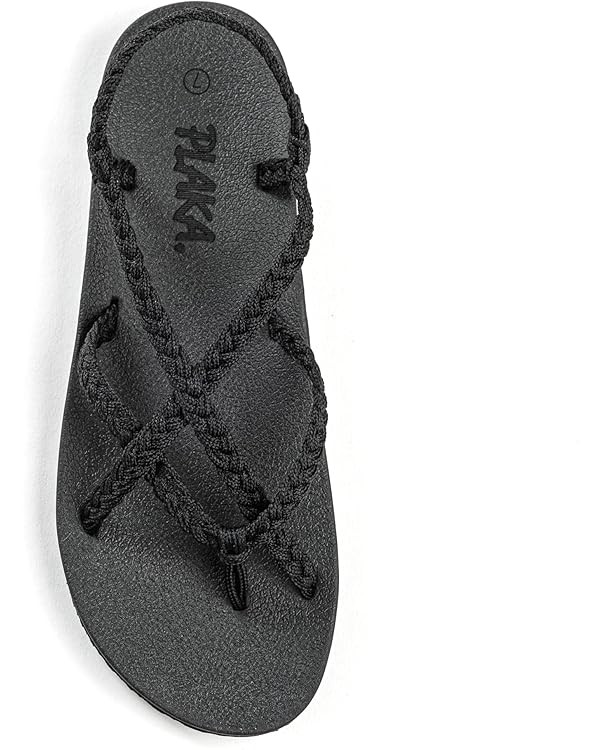 Plaka Lagoon Arch Support Sandals for Women - Comfort Collection, Strappy Braided & Water-Resista... | Amazon (US)