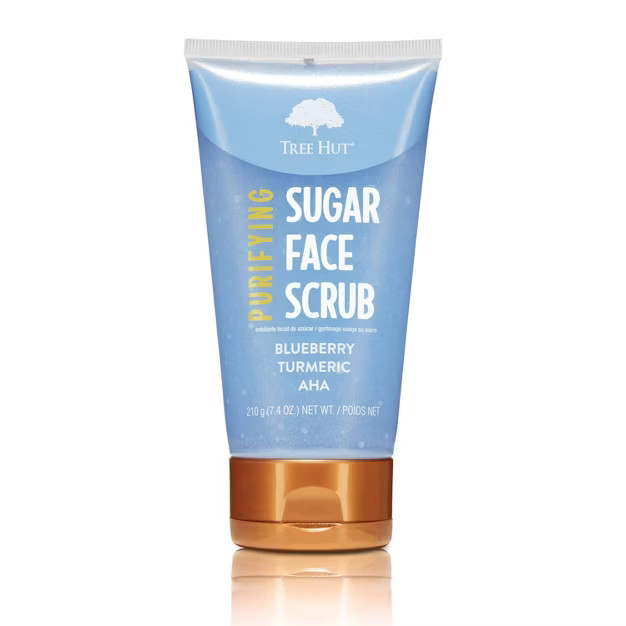 Tree Hut Purifying Blueberry Turmeric Face Scrub - 7.4oz | Target