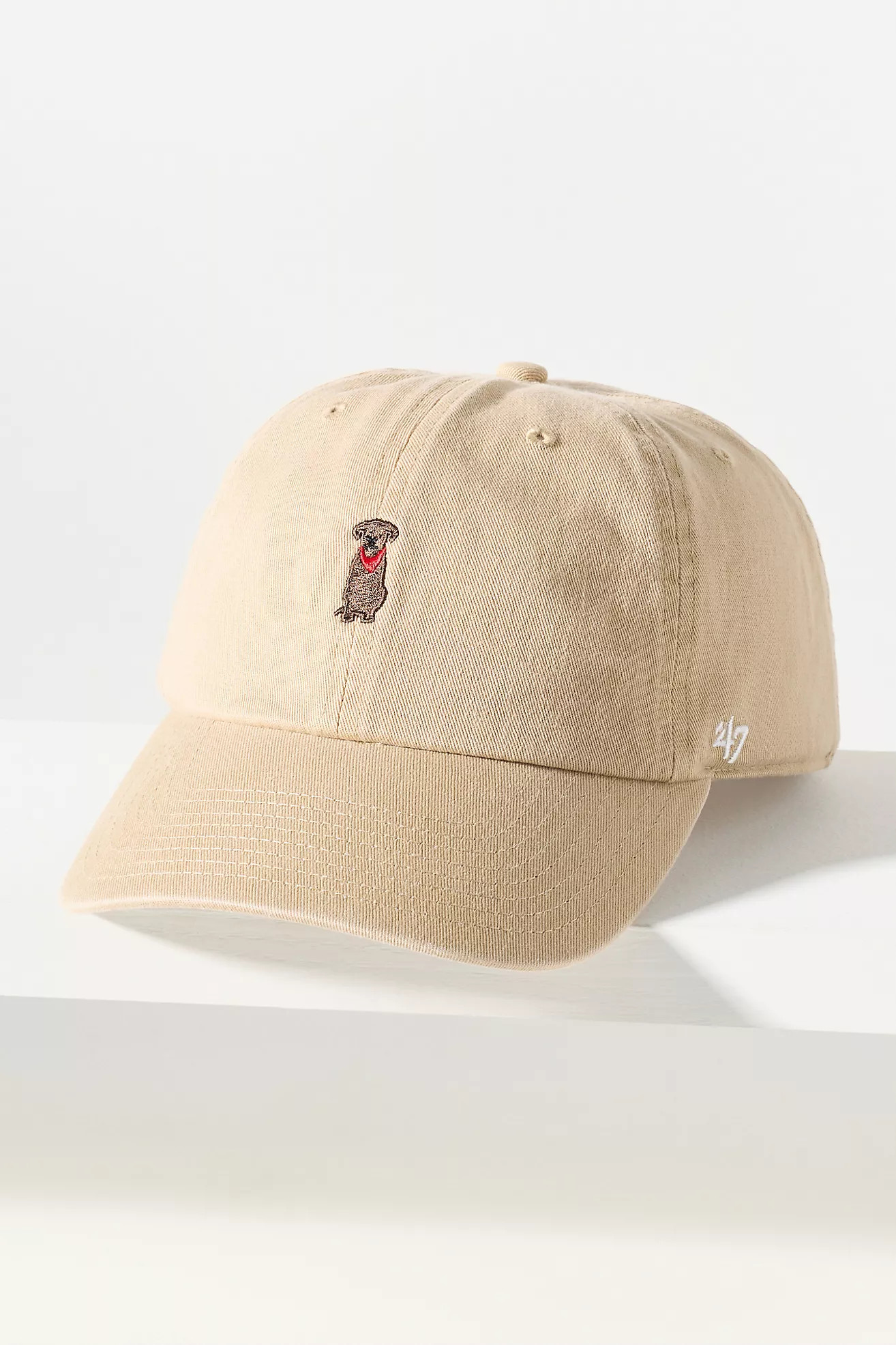 '47 Embroidered Dog Icon Baseball Cap | Anthropologie (US)