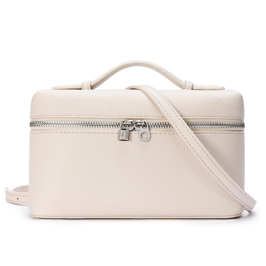 KALIDI Crossbody Bag for Women Small Top-Handle Pouch Designer Shoulder Handbag Quiet Luxury Leat... | Amazon (US)