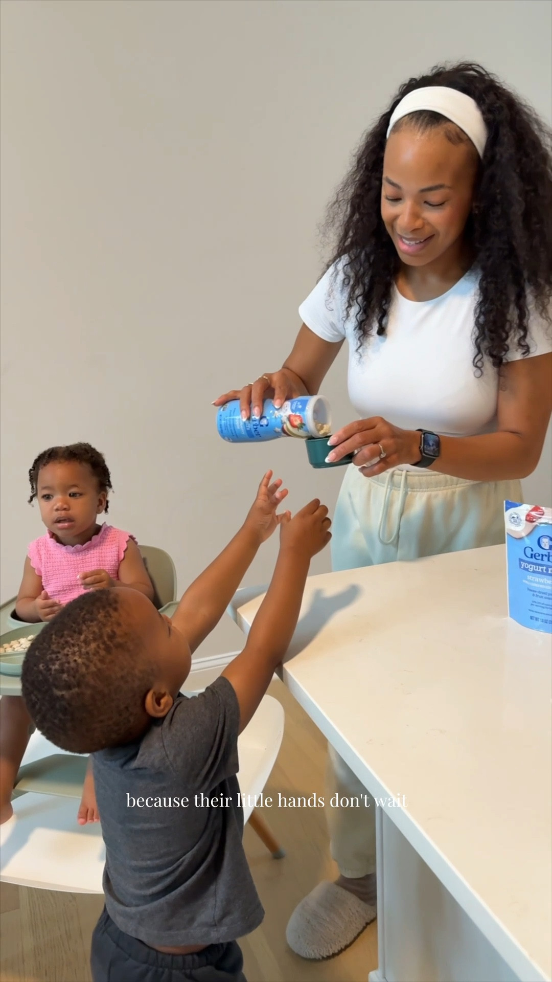Mid-morning snack break
#ad The kids had their Gerber pouches and Yogurt Melts, and I had a few quiet minutes of peace… well kinda! #MomLife #TargetPartner #Target @gerber @target

#LTKKids #LTKFamily #LTKBaby