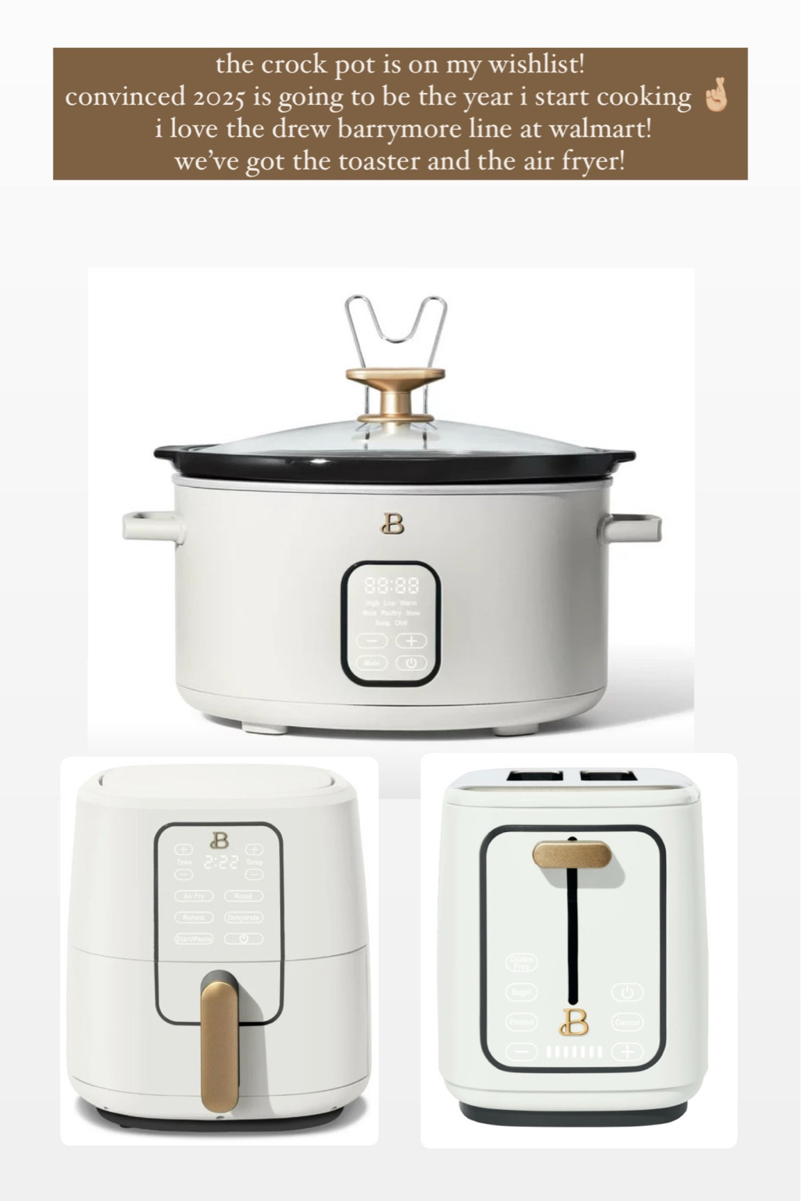 This is the greatest line at Walmart! Love it so much! The pieces are so beautiful. Great gift idea for your newlywed people 👰🏻‍♀️🤵🏻‍♂️🤍🎄🏡🫶🏼

#LTKGiftGuide #LTKHome #LTKHoliday