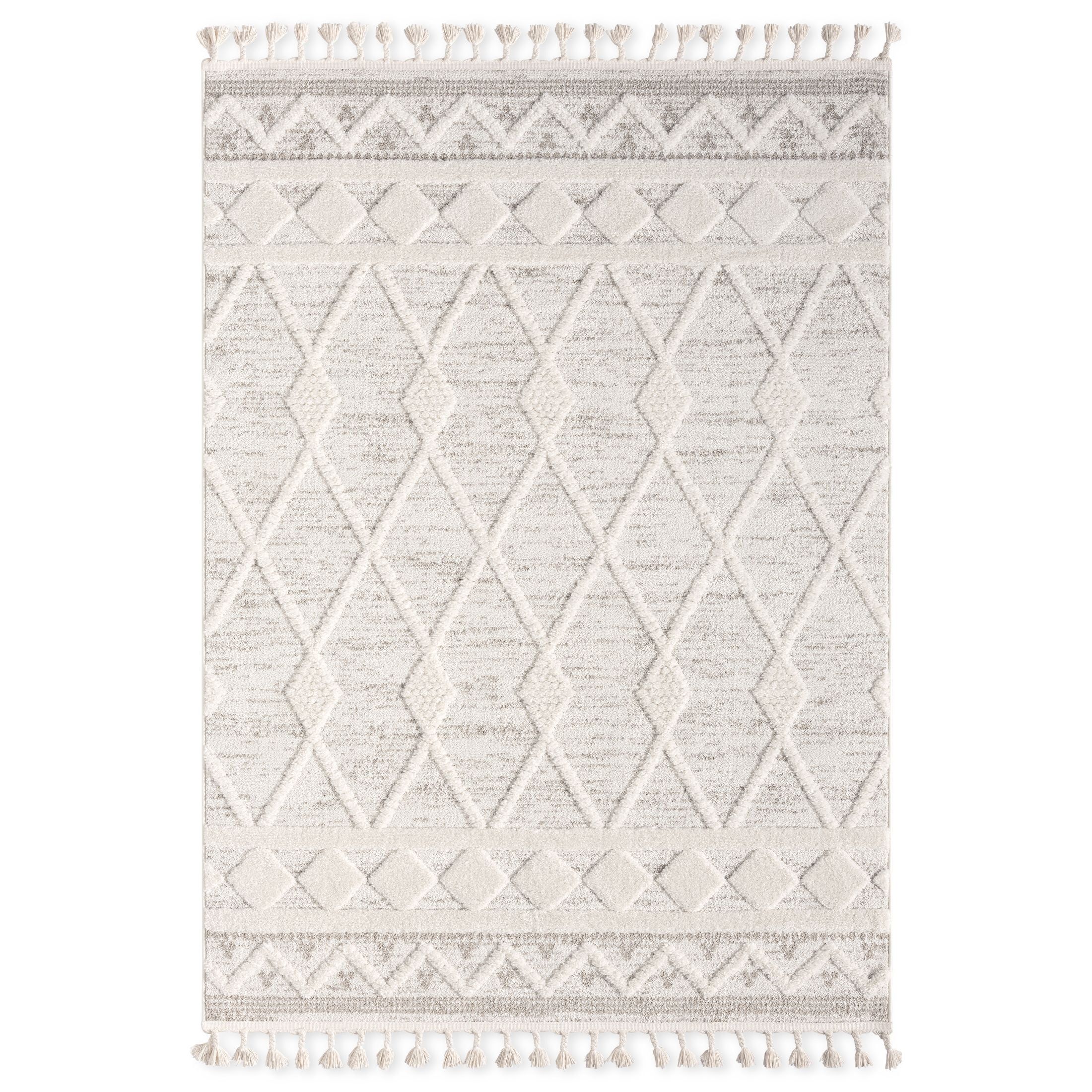Wanda June Home Tina Area Rug, Ivory, 5'2''x7'2'' by Miranda Lambert | Walmart (US)