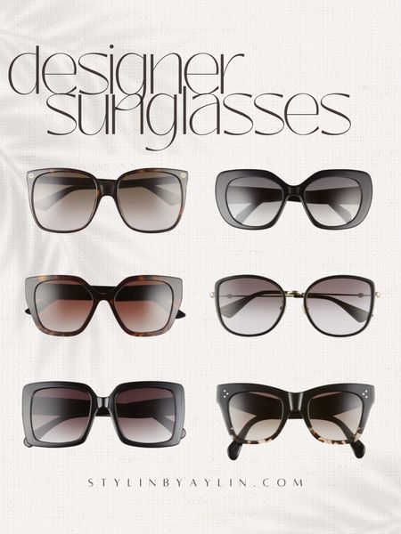Designer sunglasses, accessories, neutral style #StylinbyAylin 

#LTKstyletip #LTKSeasonal