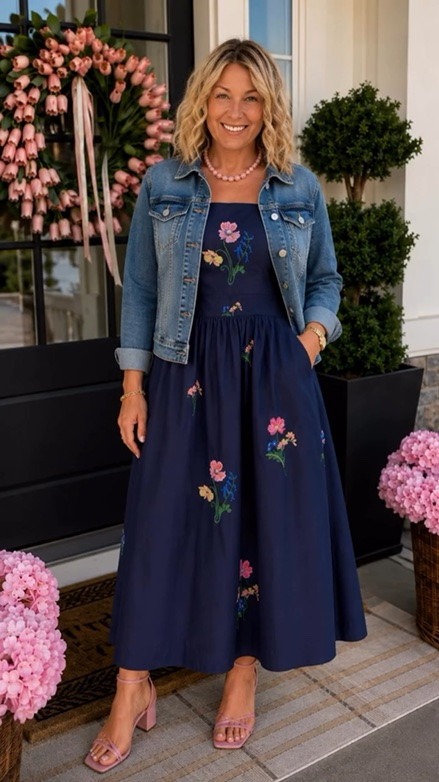 🌸Comment SHOP for links 
🌸I may receive a small commission if you shop through my links (at no extra cost to you)
🌸Follow for more midsize over 45 ootd 
-
These Walmart dresses look SO much more expensive than they are 😍🌸
Feminine details, flattering fit, and perfect for spring & summer styling! Which one would you wear — white or navy? 💕