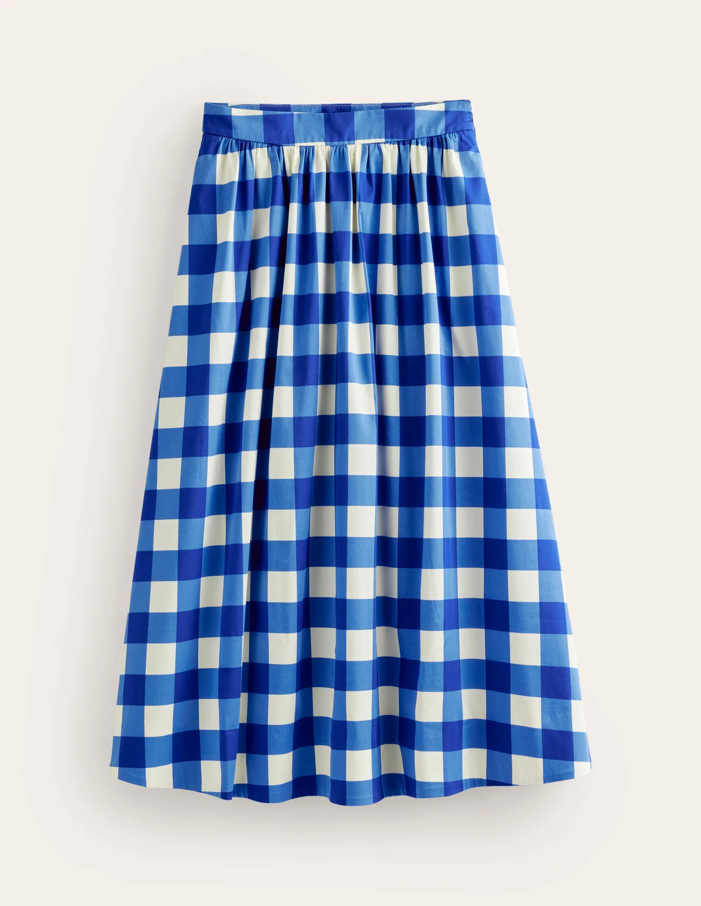 Layla Cotton Sateen Skirt | Boden (US)
