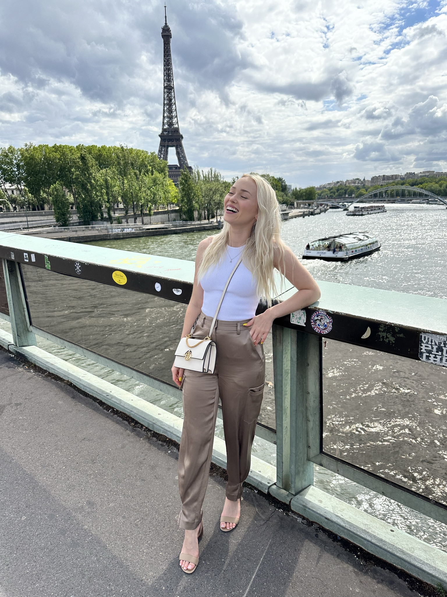 This was the perfect outfit to stroll around in Paris 🇫🇷 These shoes are so comfortable, they are my favourite! 👠 This top also goes with everything and Aritzia is having so many Spring Sales right now!! 

#LTKSpringSale #LTKtravel #LTKMostLoved