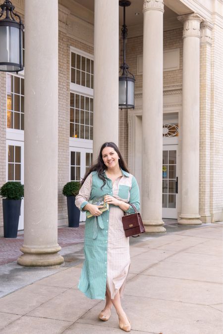 A very ladylike outfit for a month full of interesting reads. On the blog, I share my outfit details AND the 6 books I loved in February! 💚

If you love history, non-fiction, and incredible women, this reading list is for you! 📚

Dress is the Tuckernuck Chessie Dress (wearing a Size Large). It easily fits my third trimester baby bump, but I can’t wait to style in postpartum life this summer. ☀️


#LTKmidsize #LTKstyletip #LTKbump