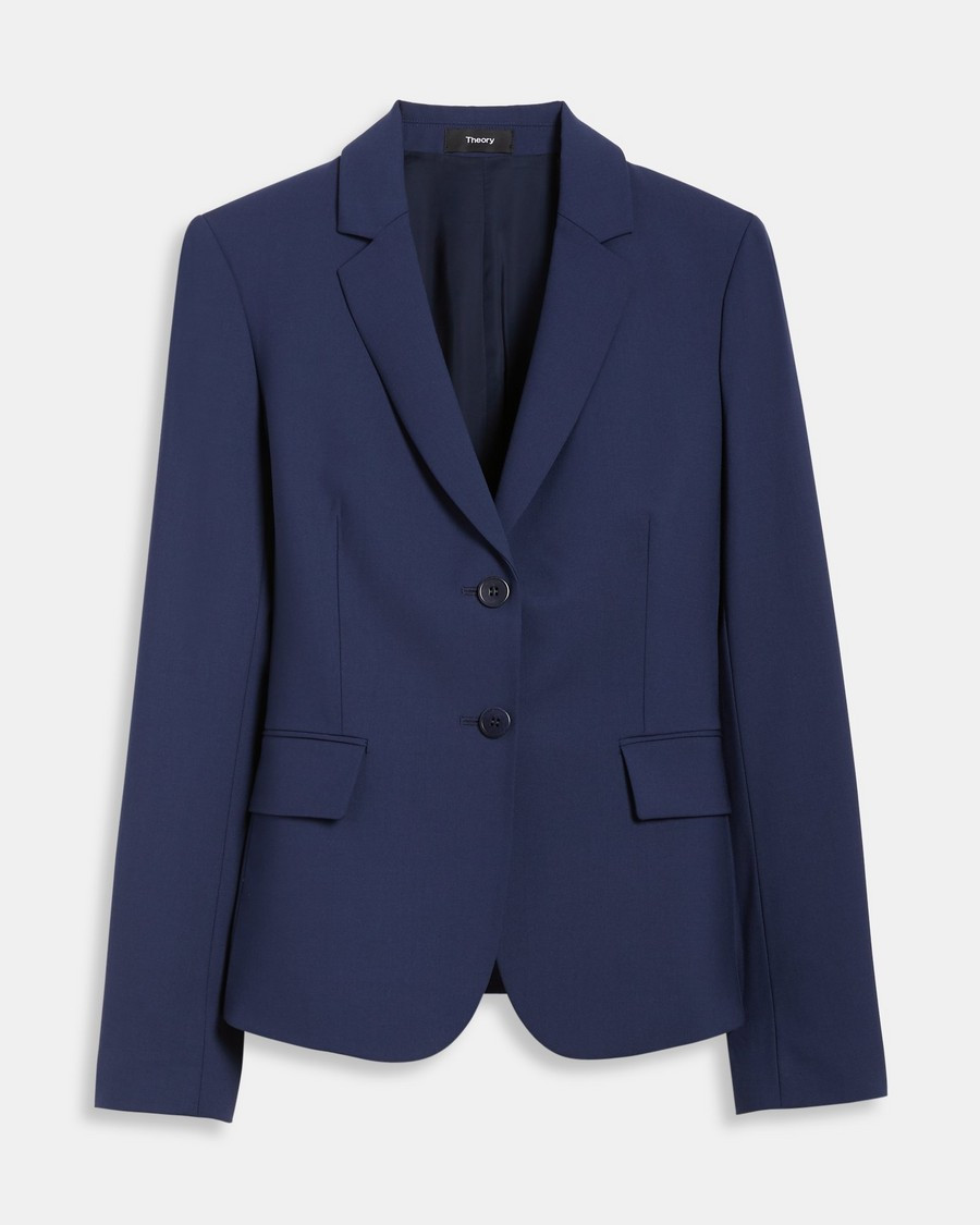 Good Wool Carissa Blazer | Theory