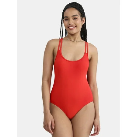 No Boundaries High Leg One Piece Swimsuit Women s | Walmart (US)